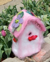11 - Cotton Candy Birdhouse