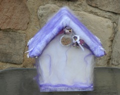   8 - Purple Felted Home